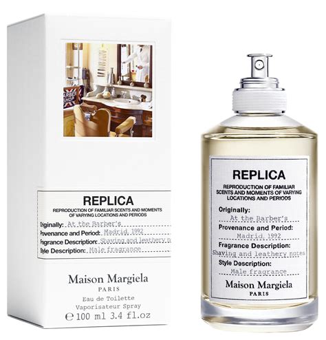 replica perfume at the barber|Maison Margiela .